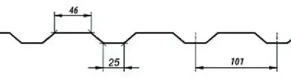 Blachotrapéz trapézový plech T14 plus aluzinek 0,5 mm