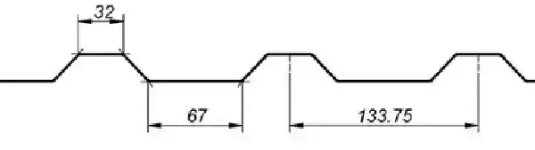 Blachotrapéz trapézový plech T20 plus aluzinek 0,5 mm