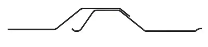 Blachotrapéz trapézový plech T18 plus PE 25 lesk 0,5 mm