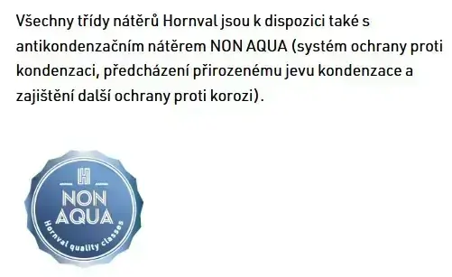 Trapézový plech Hornval T7 elevace PE mat 0,5 mm