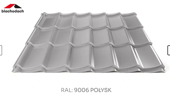 Plechová střešní krytina Hornval H4 20/350 PE lesk 0,5 mm