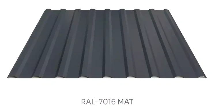 Trapézový plech Hornval T14 PE mat 0,55 mm