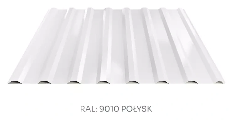 Hornval trapézový plech T18 PE lesk 0,5 mm