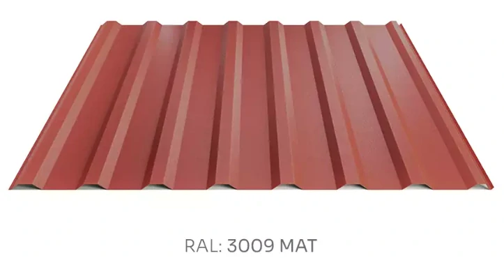 Hornval trapézový plech T18 PE mat 0,5 mm