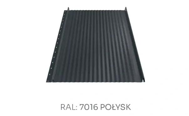 Střešní panel H6 PE vlnka lesk 0,55 mm