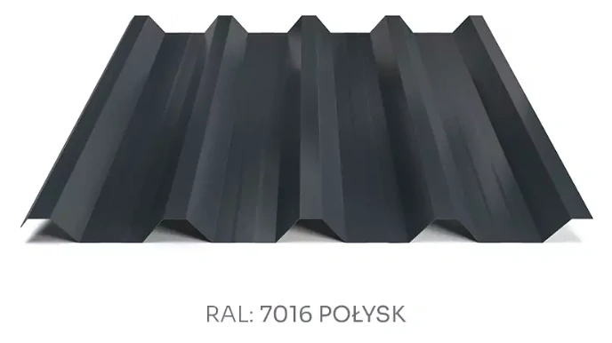Hornval Trapézový plech T55 MAX lesk 0,5 mm