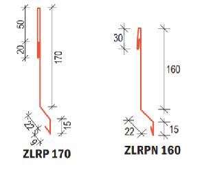 Satjam závětrná lišta plochá Rapid