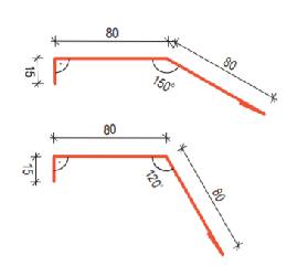 Satjam okapní plech pod folii