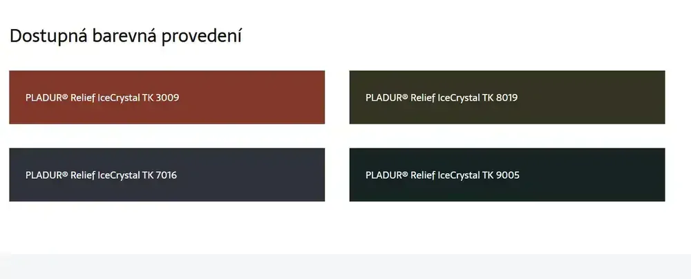 Blachotrapéz trapézový plech T18 plus ICE Crystal 