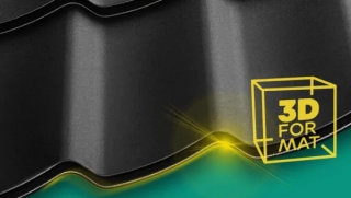 Modulová plechová střešní krytina Hornval H7 30/350 PE MAT 0,5 mm