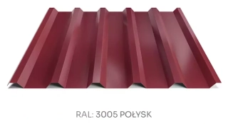 Trapézový plech Hornval T35 PE lesk 0,5 mm