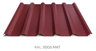 Trapézový plech Hornval T35 PE mat 0,5 mm