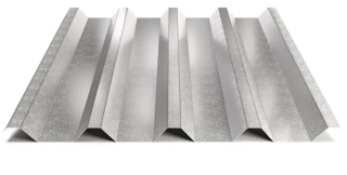 Trapézový plech Hornval T55 aluzinek 0,5 mm