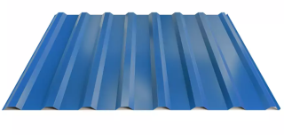 Hornval trapézový plech T18 PE lesk 0,7 mm