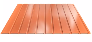 Trapézový plech Hornval T7 elevace PE lesk 0,55 mm