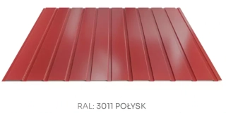 Trapézový plech Hornval T7 elevace PE lesk 0,7 mm