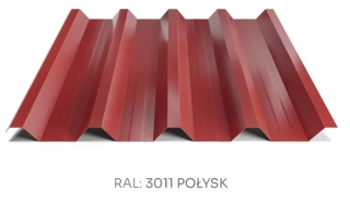 Hornval Trapézový plech T55 MAX lesk 0,55 mm