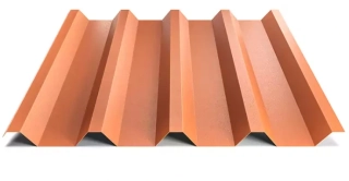 Trapézový plech Hornval T55 PE lesk 0,55 mm