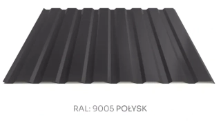 Trapézový plech Hornval E14 elevace PE lesk 0,55 mm