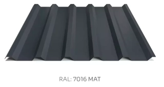 Trapézový plech Hornval T35 PE mat 0,55 mm